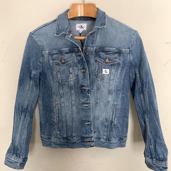 Calvin Klein Jeans Jackets & Blazers - CK Calvin Klein stretchy denim jacket